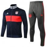 Survetement Bayern Munich 2018 2019 Bleu Gris