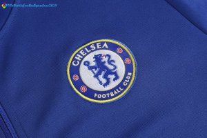 Survetement Chelsea 2017 2018 Bleu Clair