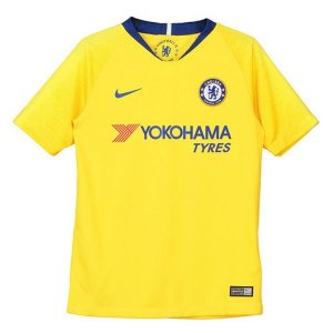 Maillot Chelsea Exterieur Enfant 2018 2019 Jaune