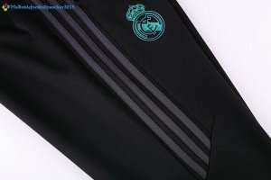 Survetement Real Madrid 2017 2018 Noir Vert Gris