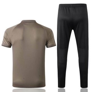 Polo Ensemble Complet Juventus 2019 2020 Marron Noir