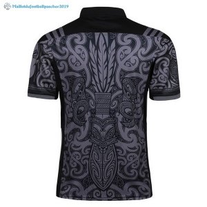 Maillot Rugby All Blacks Maori 2017 2018 Noir