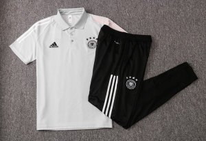 Polo Allemagne Ensemble Complet 2020 Gris