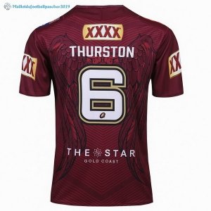 Maillot Rugby QLD Maroons 2017 2018 Rouge