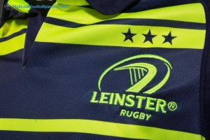 Maillot Rugby Leinster Exterieur 2017 2018 Noir Vert