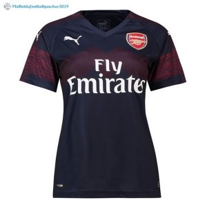Maillot Arsenal Exterieur Femme 2018 2019 Bleu Marine