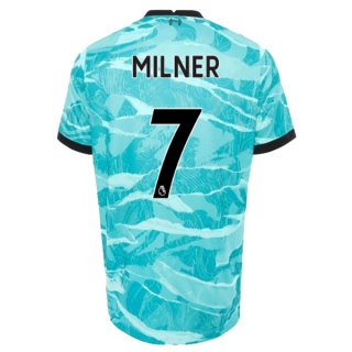 Maillot Liverpool NO.7 Milner Exterieur 2020 2021 Bleu Maillot Liverpool NO.7 Milner Exterieur 2020 2021 Bleu