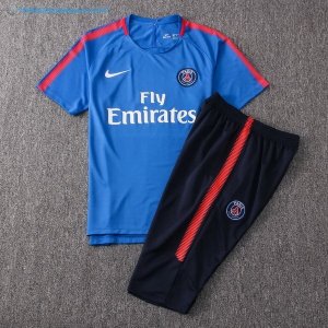 Entrainement Paris Saint Germain Ensemble Complet 2017 2018 Bleu Clair