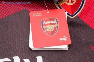 Maillot Entrainement Arsenal Ensemble Complet 2018 2019 Rouge Gris Marine