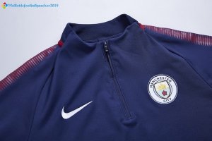 Survetement De Laine Manchester City 2017 2018 Bleu