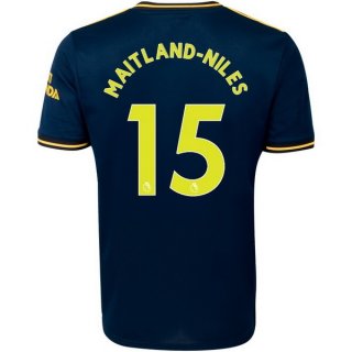 Maillot Arsenal NO.15 Maitland Niles Third 2019 2020 Bleu Maillot Arsenal NO.15 Maitland Niles Third 2019 2020 Bleu