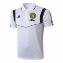 Polo Manchester United 2019 2020 Blanc Noir