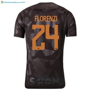 Maillot AS Roma Third Florenzi 2017 2018