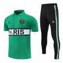 Polo Paris Saint Germain Ensemble Complet 2022 2023 Vert