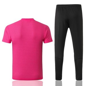 Polo Ensemble Complet Paris Saint Germain 2018 2019 Rose Noir