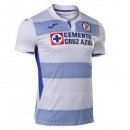 Thailande Maillot Cruz Bleu Exterieur 2020 2021 Blanc