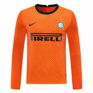 Maillot Inter Milan ML Gardien 2020 2021 Orange