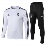 Survetement De Laine Enfant Real Madrid 2018 2019 Noir Blanc Noir