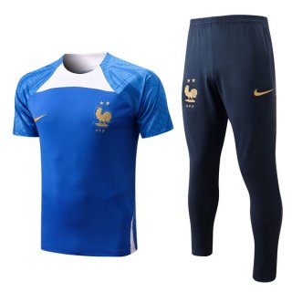 Maillot France Ensemble Complet 2022 2023 Bleu