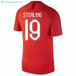 Maillot Angleterre Exterieur Sterling 2018 Rouge