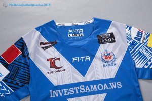 Maillot Rugby Samoa Domicile 2017 2018 Bleu