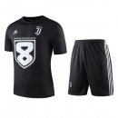 Entrainement Juventus Ensemble Complet 2019 2020 Noir Blanc