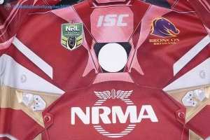 Maillot Rugby Brisbane Broncos 2017 2018 Rouge