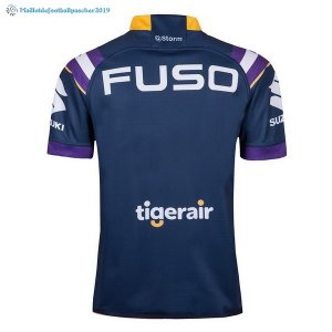 Maillot Rugby Melbourne Storm Domicile 2018 Bleu