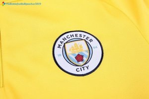 Survetement Manchester City 2017 2018 Jaune