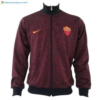 Veste AS Roma 2017 2018 Rouge Marine Veste AS Roma 2017 2018 Rouge Marine