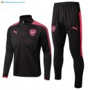 Survetement Arsenal 2017 2018 Noir Rouge