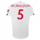 Maillot Liverpool NO.5 Wijnaldum Exterieur 2019 2020 Blanc