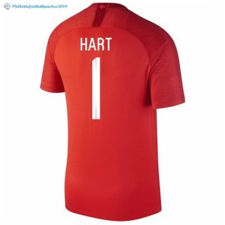 Maillot Angleterre Exterieur Hart 2018 Rouge