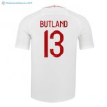 Maillot Angleterre Domicile Butland 2018 Blanc