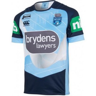 Maillot Entrainement NSW Blues 2018 Bleu Clair Maillot Entrainement NSW Blues 2018 Bleu Clair
