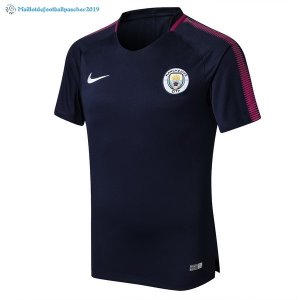 Entrainement Manchester City Conjunto Completo 2017 2018 Bleu Marine