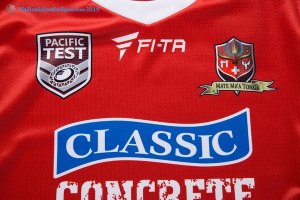 Maillot Rugby Tonga Domicile 2017 2018 Rouge