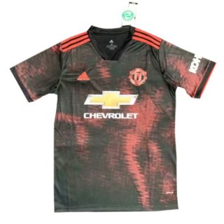 Entrainement Manchester United 2019 2020 Noir Rouge