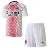 Maillot AC Milan Exterieur Enfant 2020 2021 Blanc