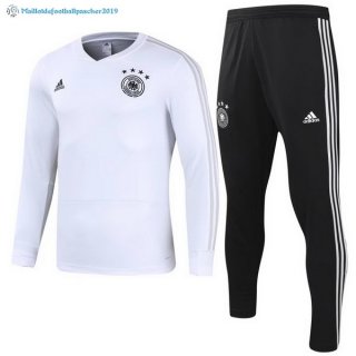 Survetement Allemagne 2018 Noir Blanc Survetement Allemagne 2018 Noir Blanc
