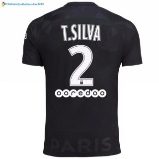 Maillot Paris Saint Germain Third T.Silva 2017 2018 Maillot Paris Saint Germain Third T.Silva 2017 2018