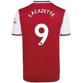 Maillot Arsenal NO.9 Lacazette Domicile 2019 2020 Rouge Maillot Arsenal NO.9 Lacazette Domicile 2019 2020 Rouge