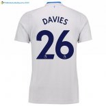 Maillot Everton Exterieur Davies 2017 2018