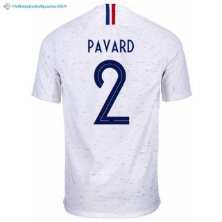 Maillot France Exterieur Pavard 2018 Blanc Maillot France Exterieur Pavard 2018 Blanc
