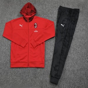 Survetement AC Milan 2019 2020 Gris Rouge