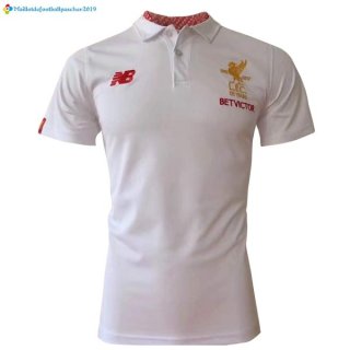 Polo Liverpool 2017 2018 Blanc Polo Liverpool 2017 2018 Blanc