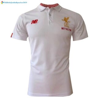 Polo Liverpool 2017 2018 Blanc