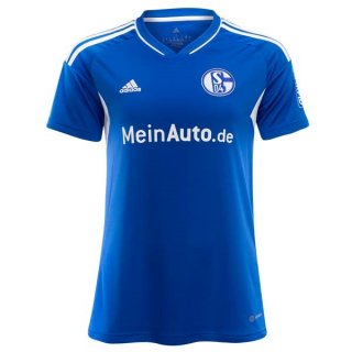 Maillot Schalke 04 Domicile Femme 2022 2023 Maillot Schalke 04 Domicile Femme 2022 2023