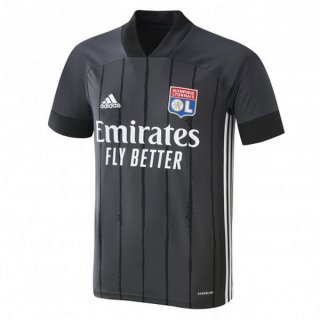 Thailande Maillot Lyon Exterieur 2020 2021 Noir Thailande Maillot Lyon Exterieur 2020 2021 Noir