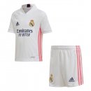 Maillot Real Madrid Domicile Enfant 2020 2021 Blanc